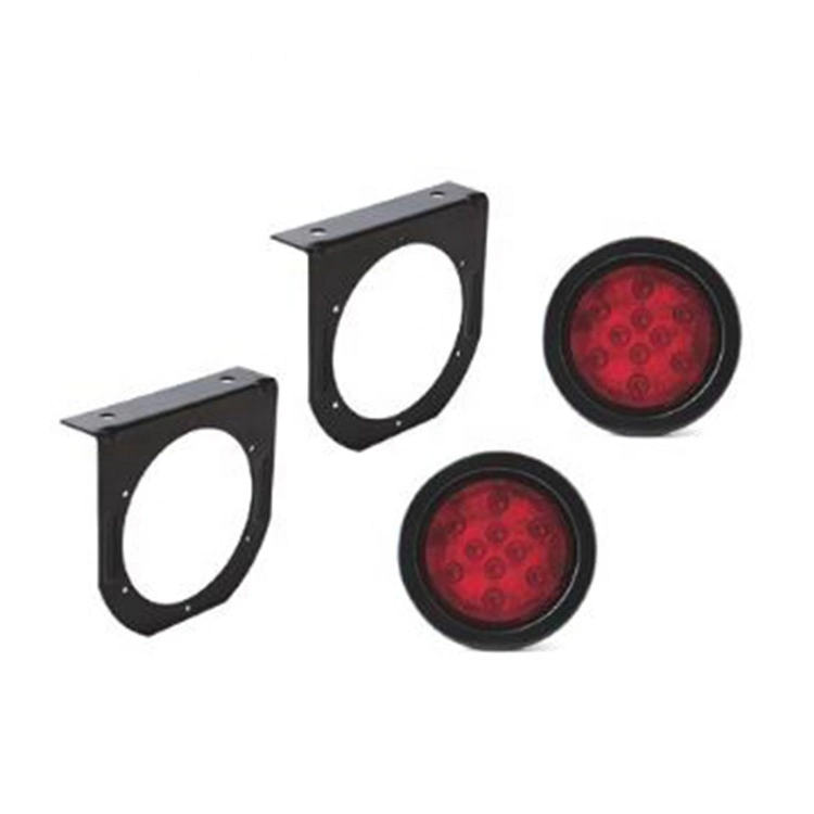 LED Trailer Tail Lights - 4" Round Light Stop/Turn/Tail