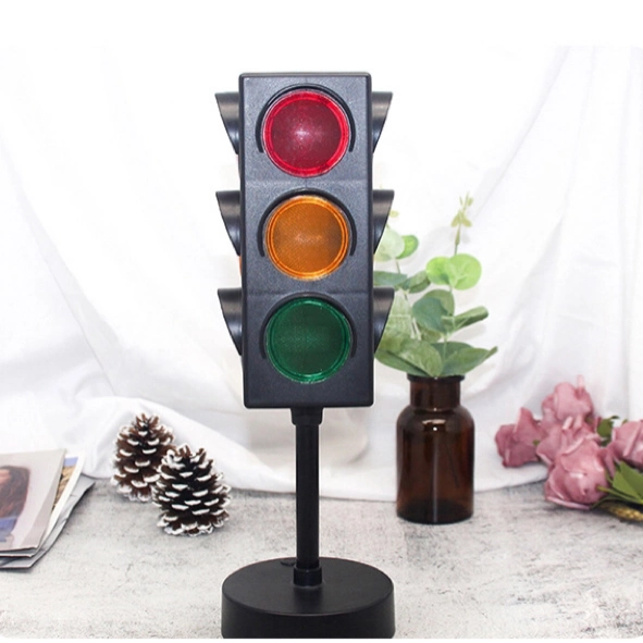 Factory Direct Mini Battery Blinking Traffic Signal Stop Lamps Flashing Traffic Lights