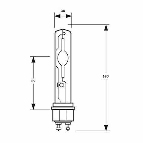 La serre hydroponique commerciale 1000W Watt HPS élèvent la lumière